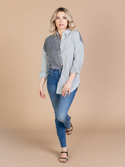 collared button down shirt