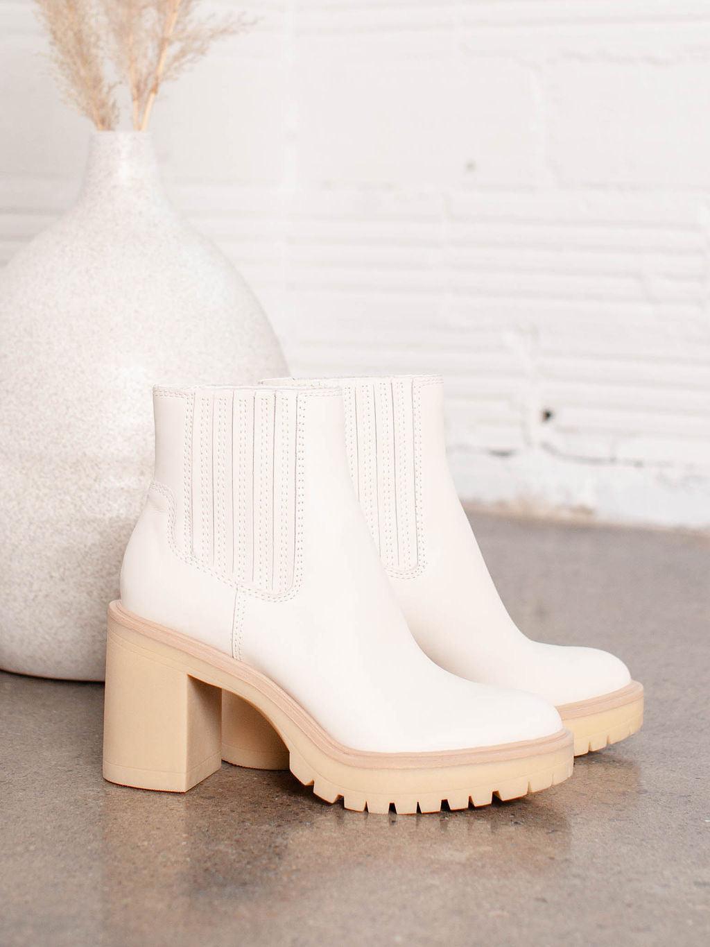 ivory hiker boot