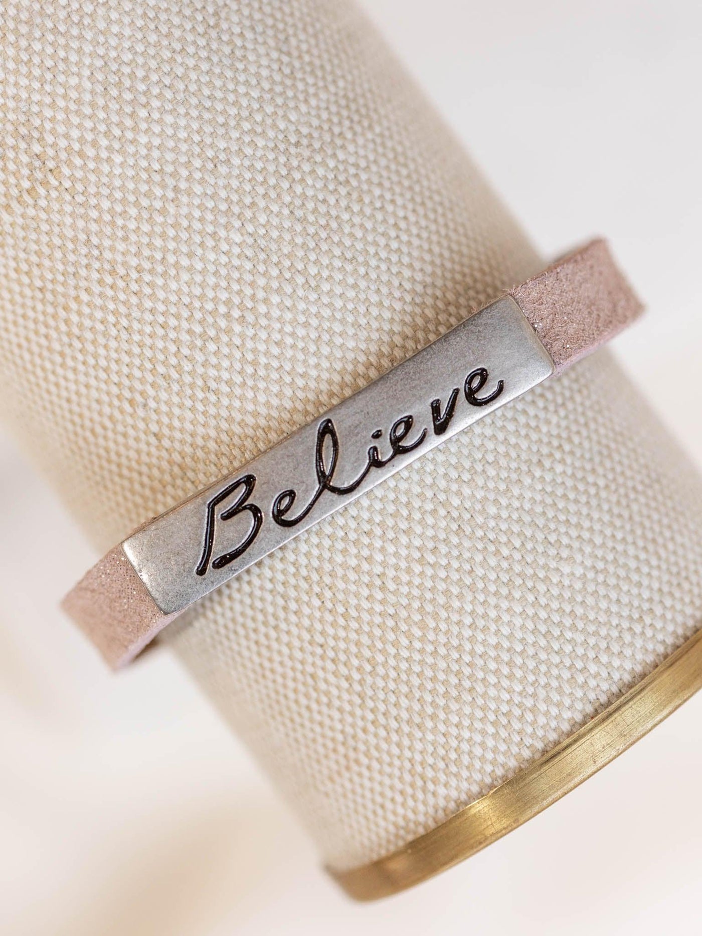 believe wrap bracelet