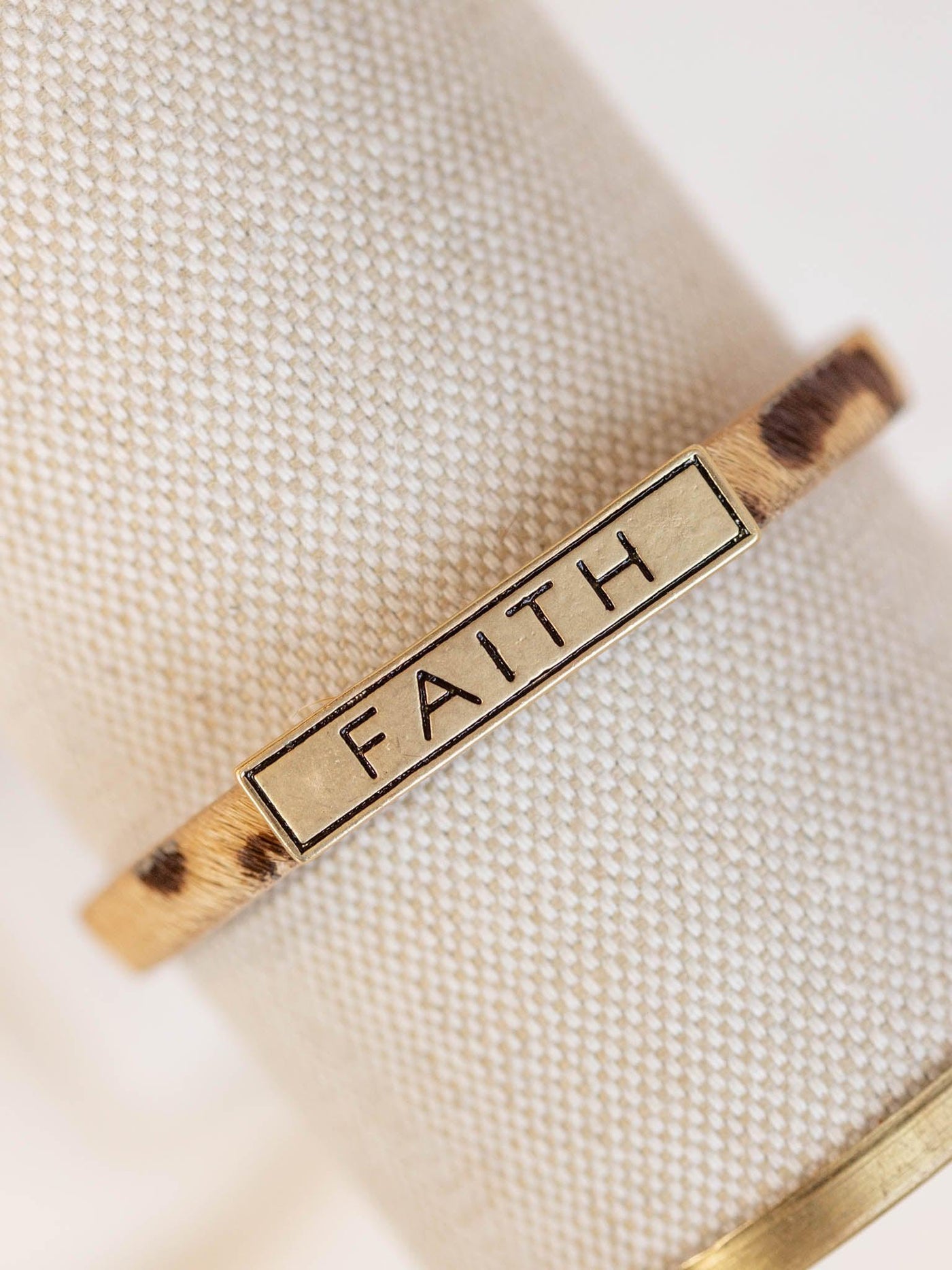 spotted faith bracelet