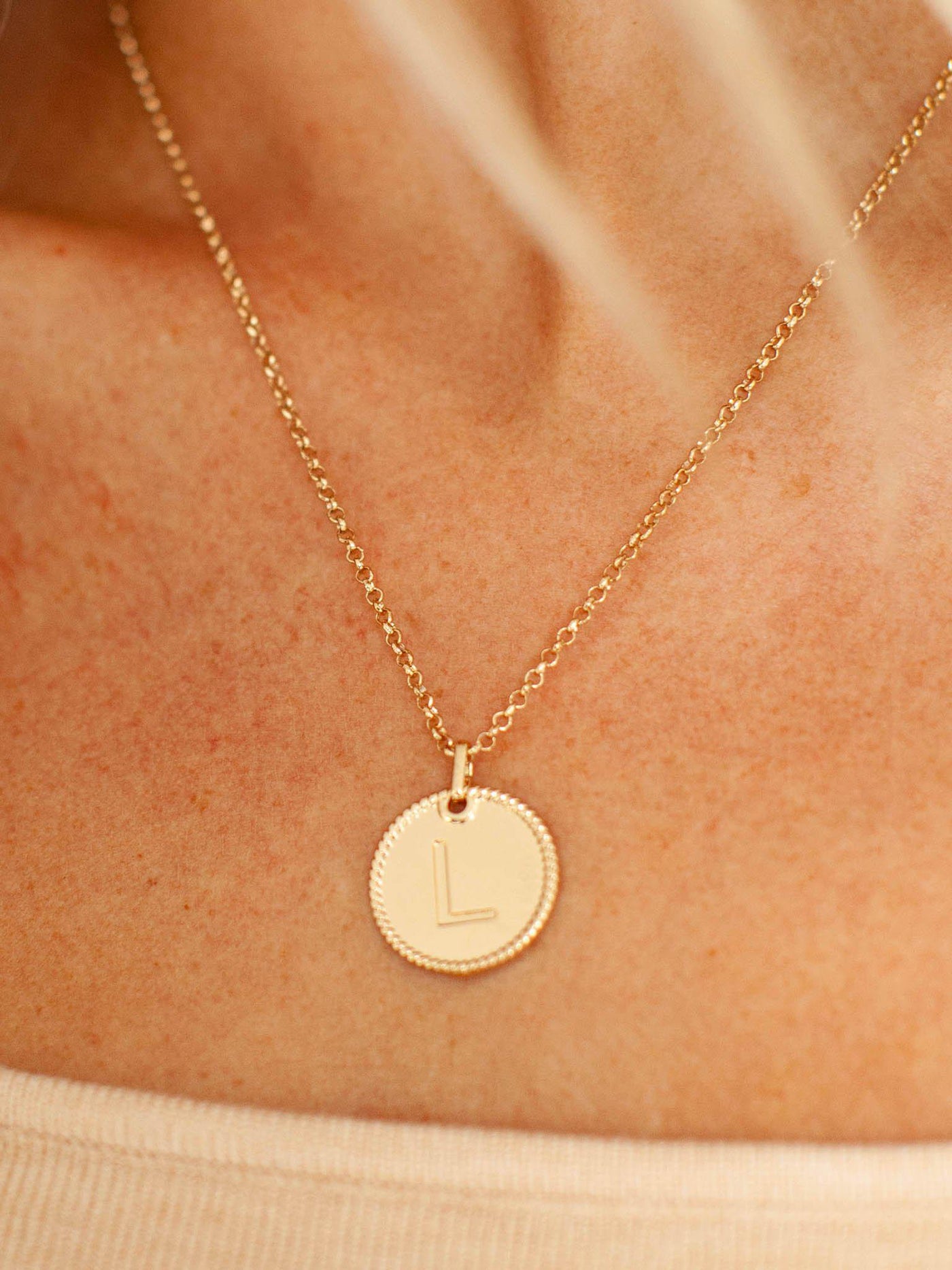 initial necklace