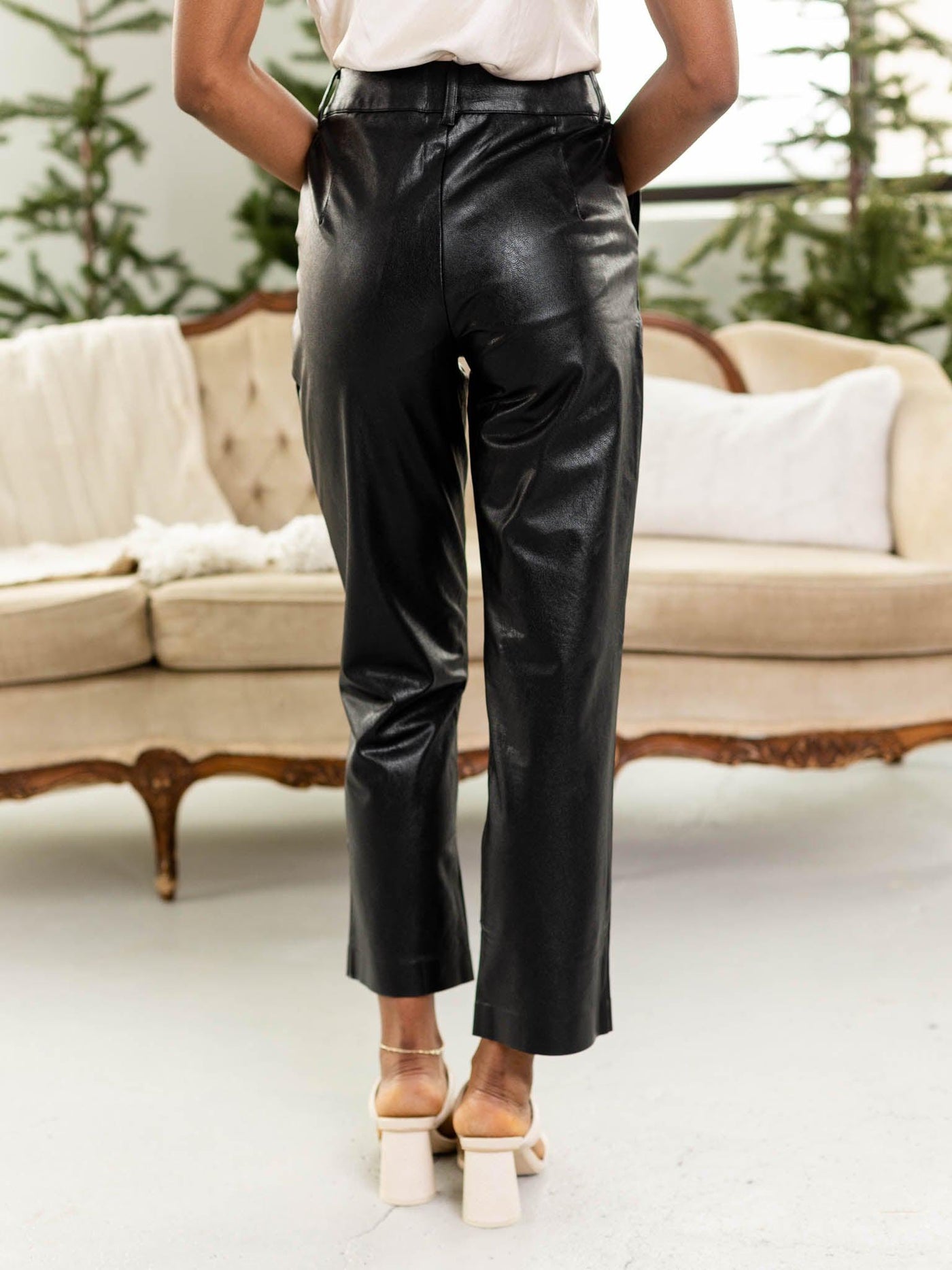 leather trouser