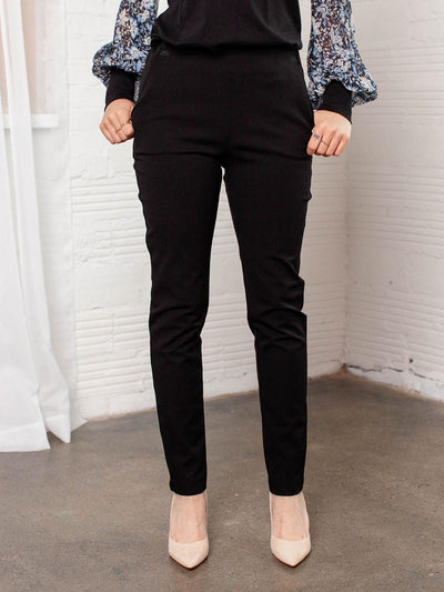 pull on black pants