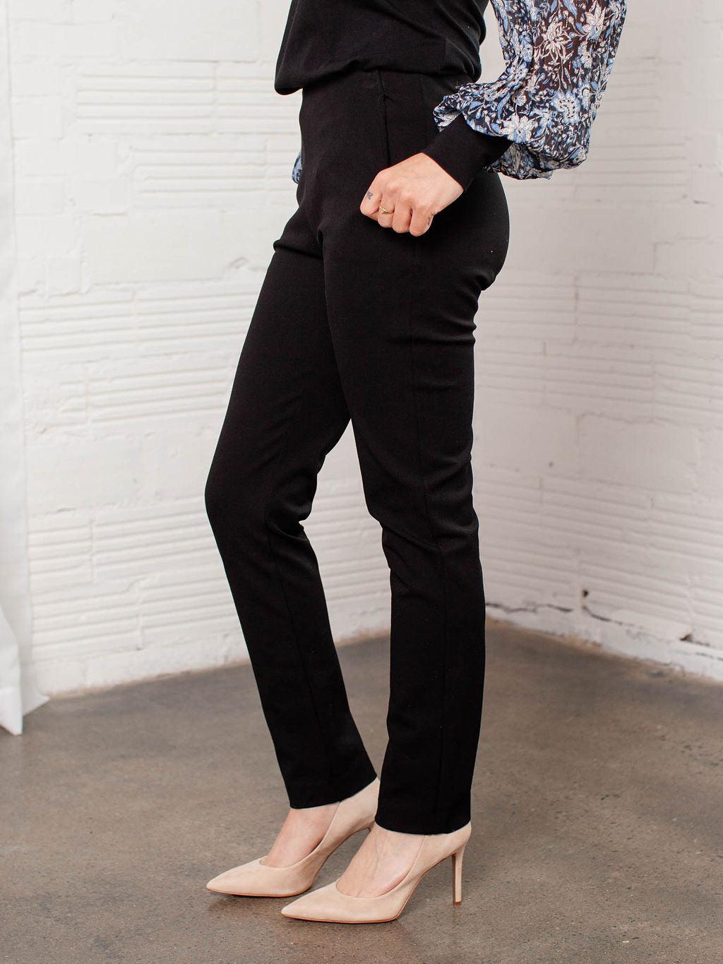 simple black pant