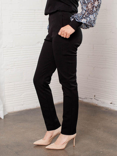 simple black pant