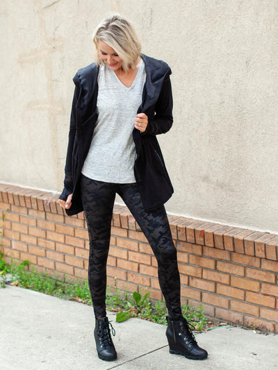 camo athleisure bottoms
