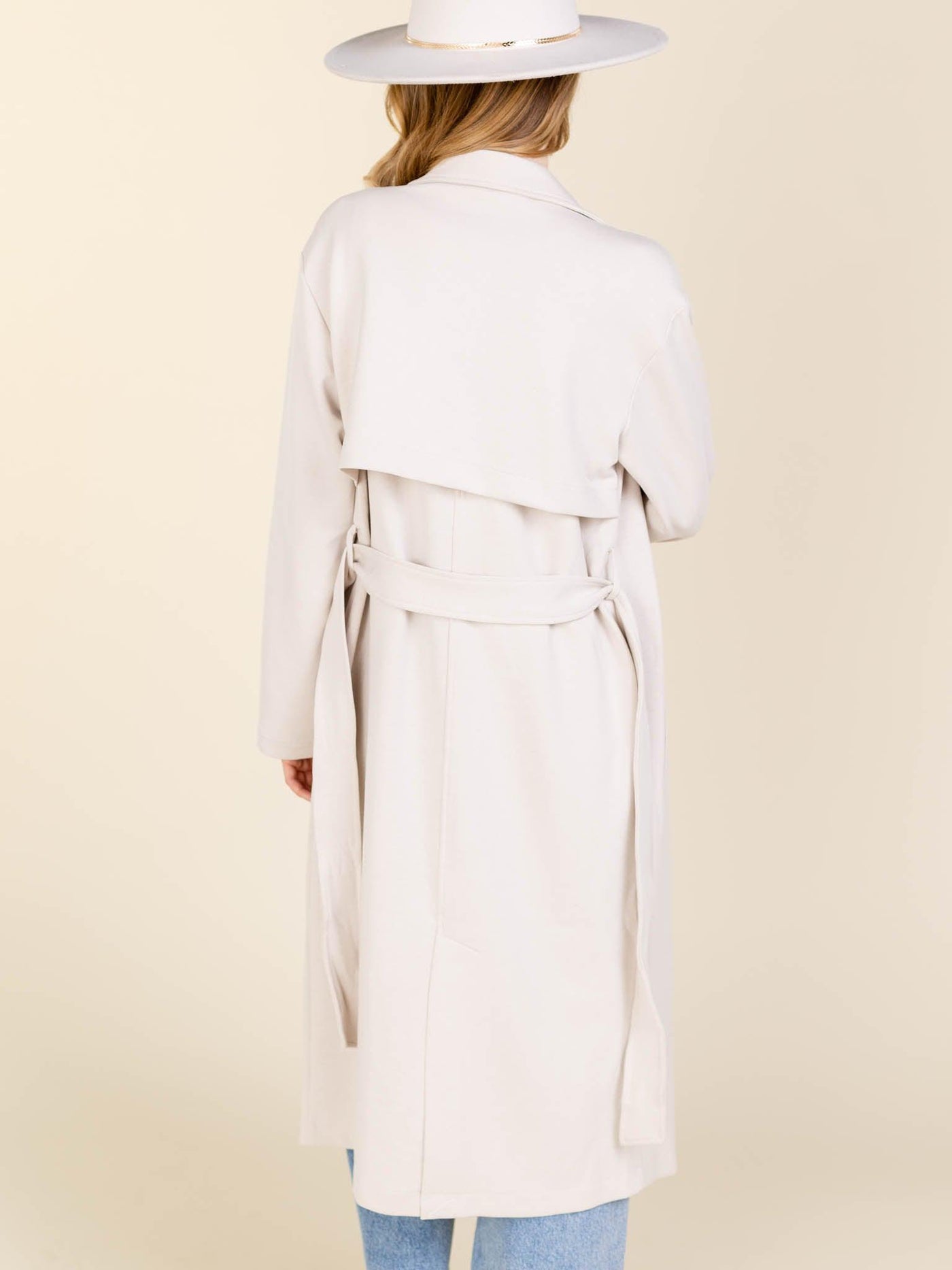 long neutral coat