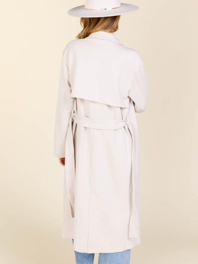 long neutral coat