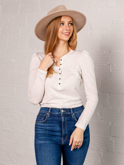 half button henley