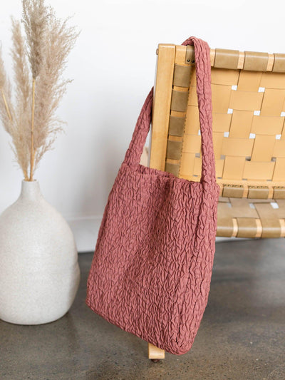 textured bag