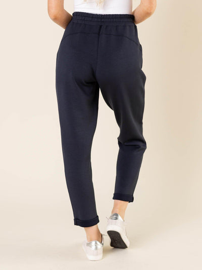 drawstring tapered pant