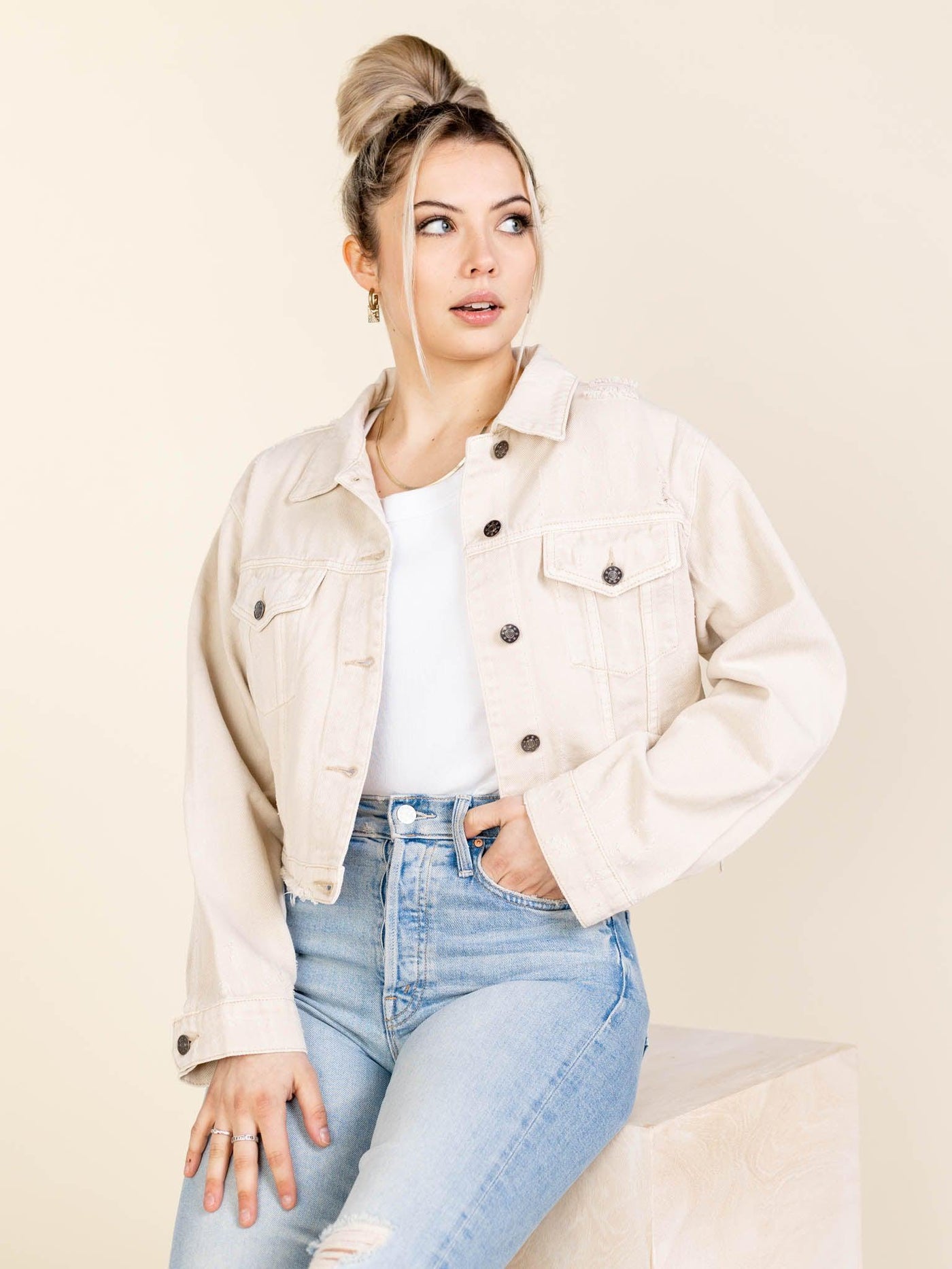 neutral jacket