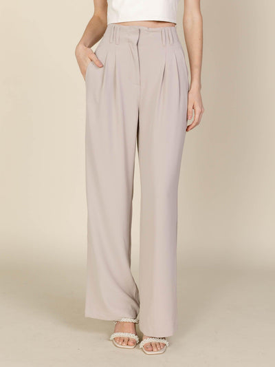 taupe dress pants