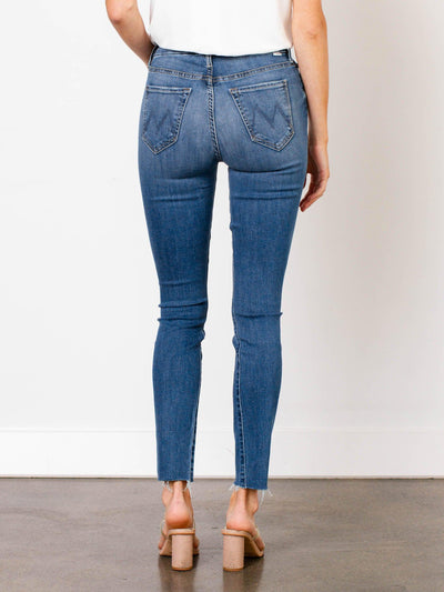 medium wash denim