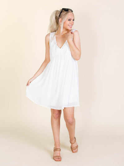 lace crochet dress