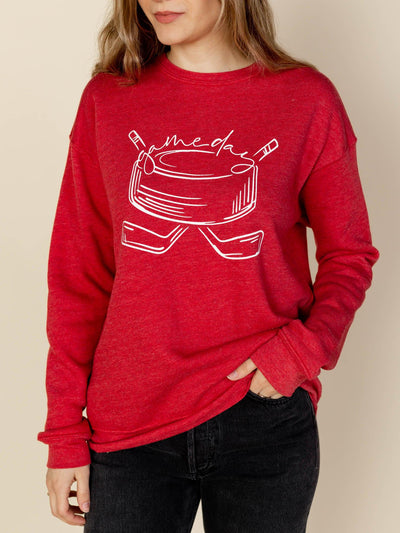 gameday hockey sweatshirt
