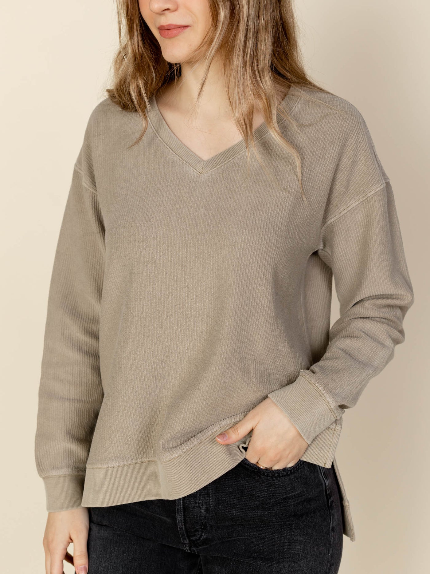 oversized ribbed top thread and supply