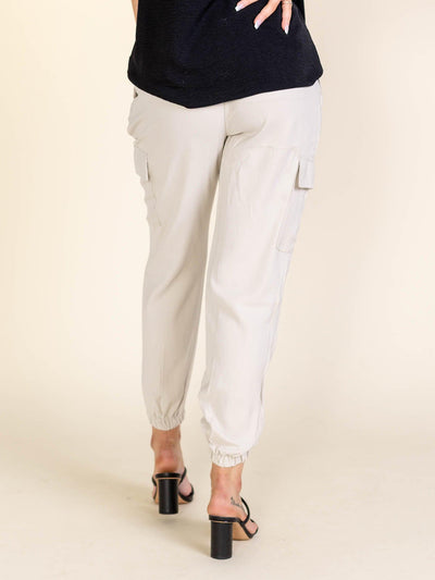 soft cargo jogger pants