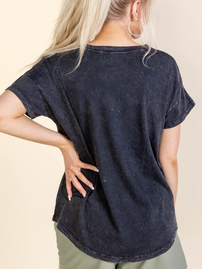 acid wash graphic tee 