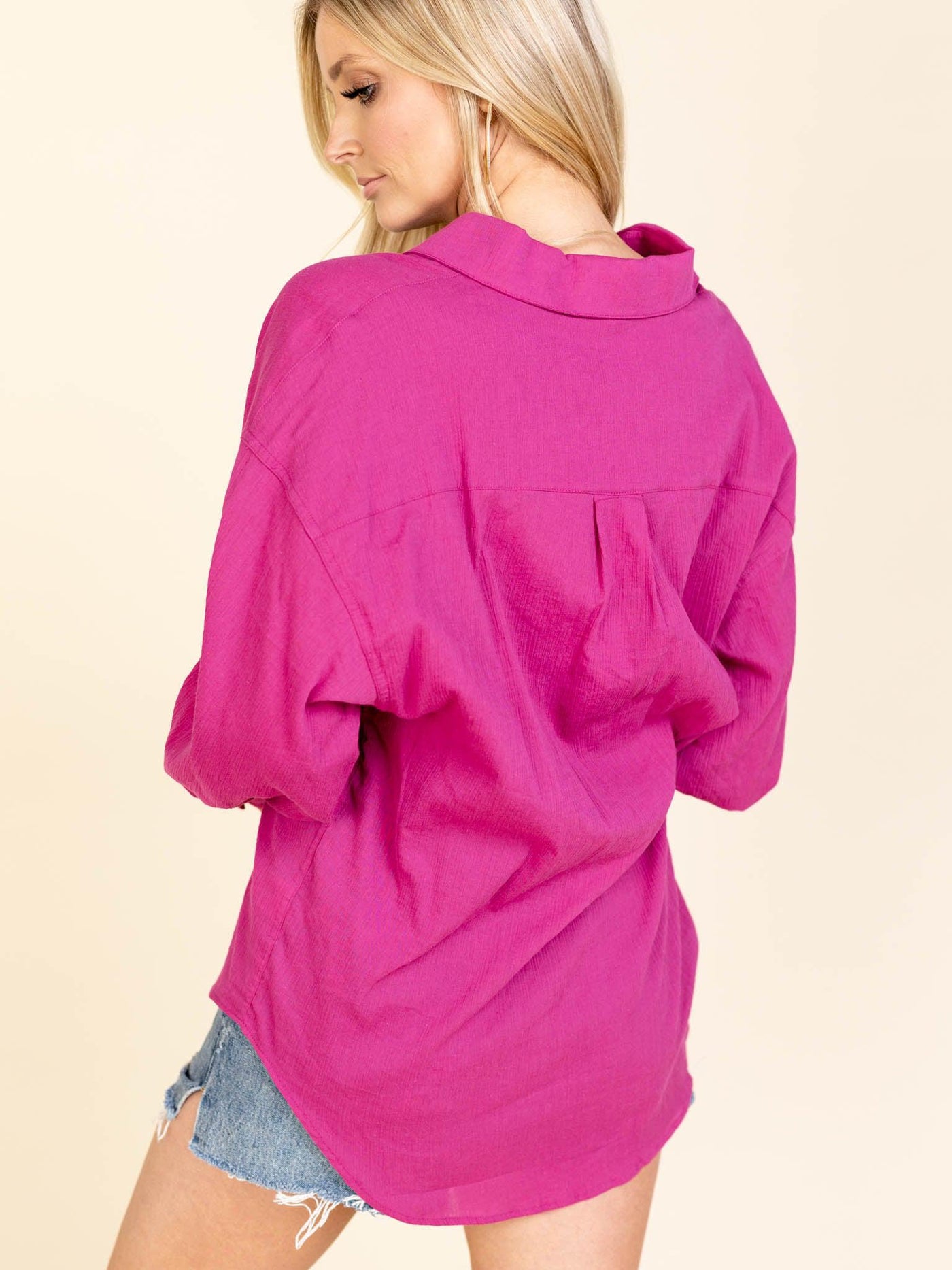 relaxed textured top