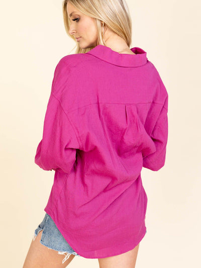 relaxed textured top