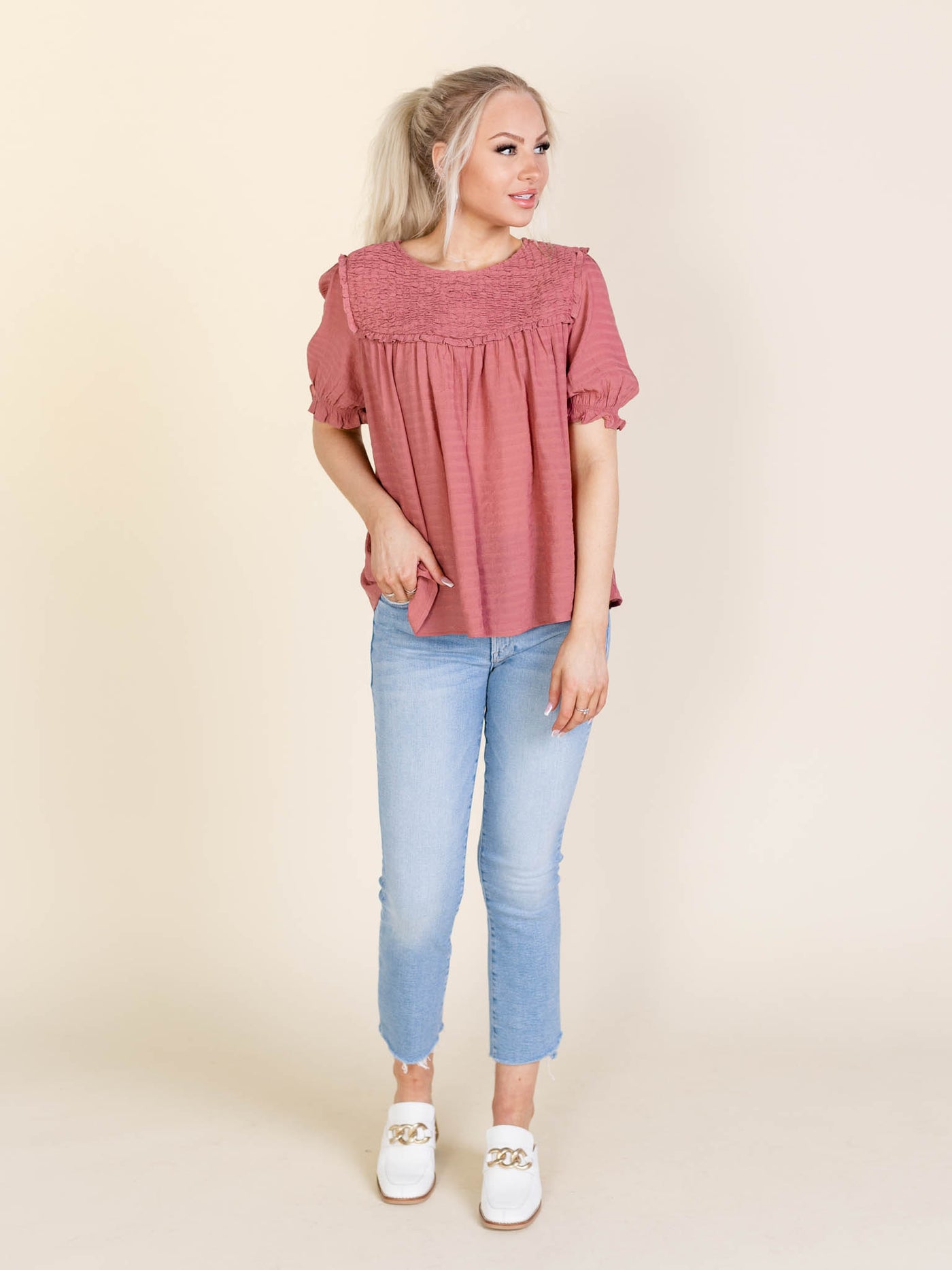 colored shirt