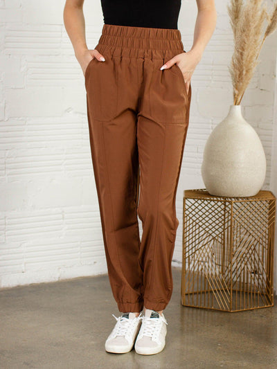 brown jogger
