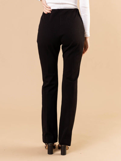 button accent pants