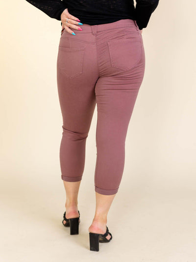 roll cuff skimmer pant