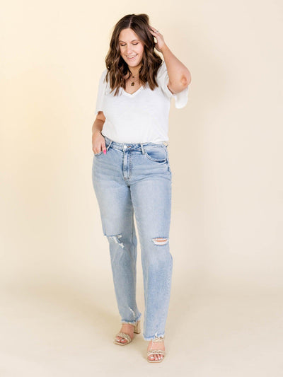 ripped knee denim