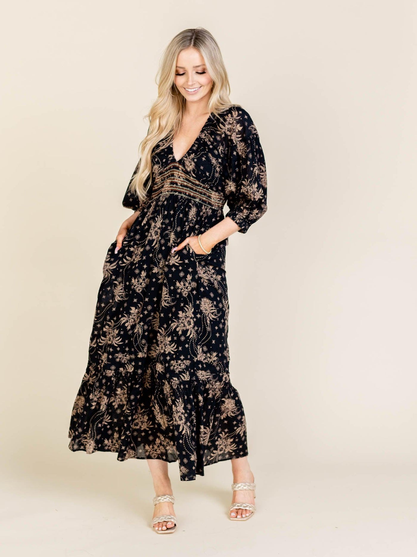 floral free people dress