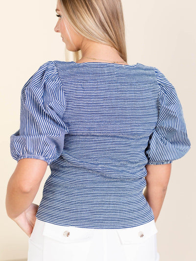 statement sleeve top