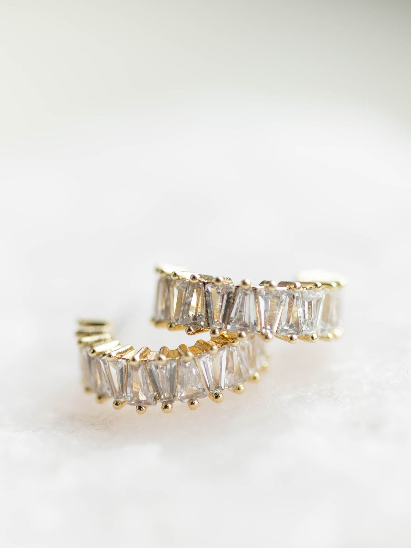 tiny hoop earrings