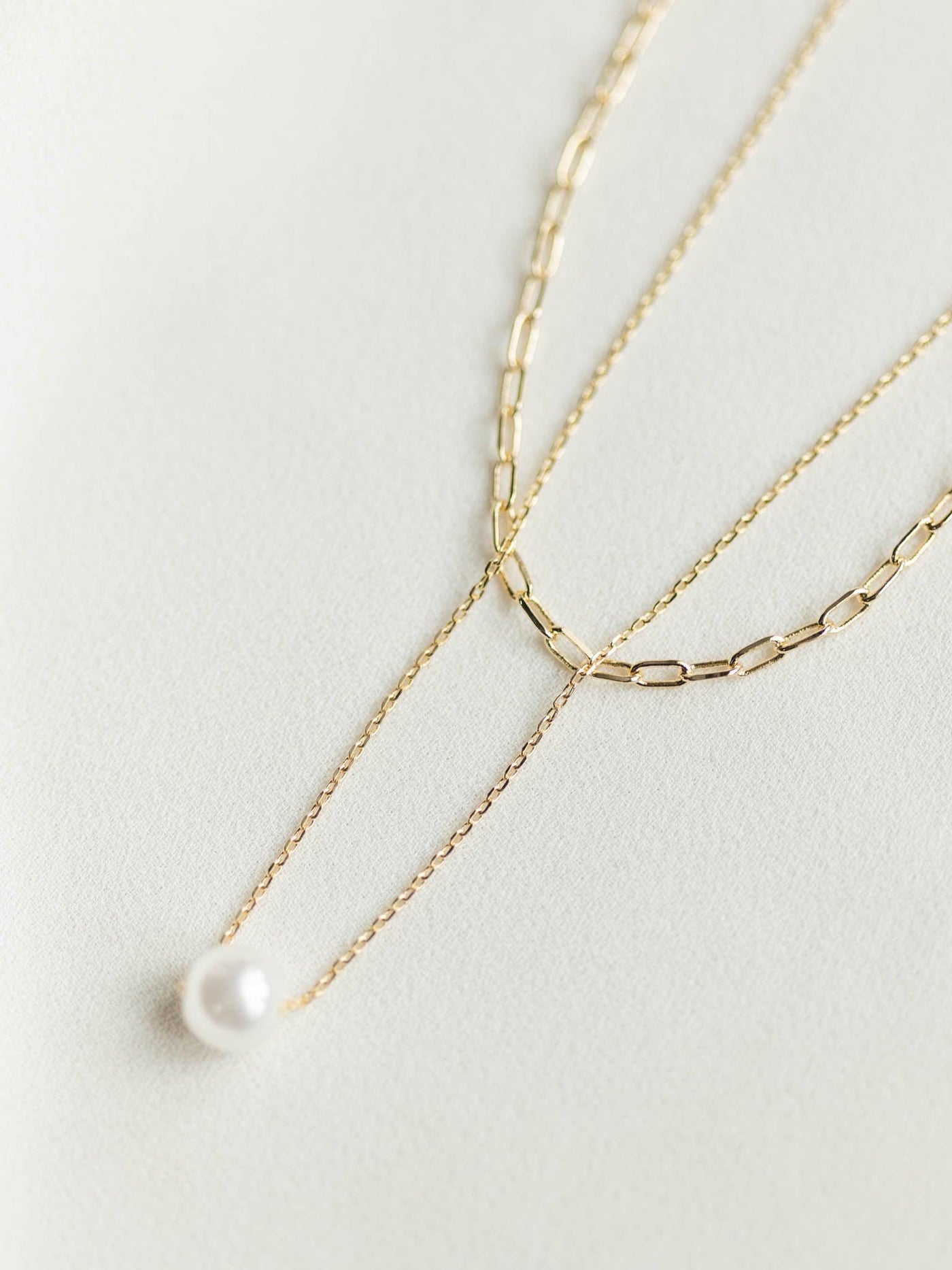 double chain necklace