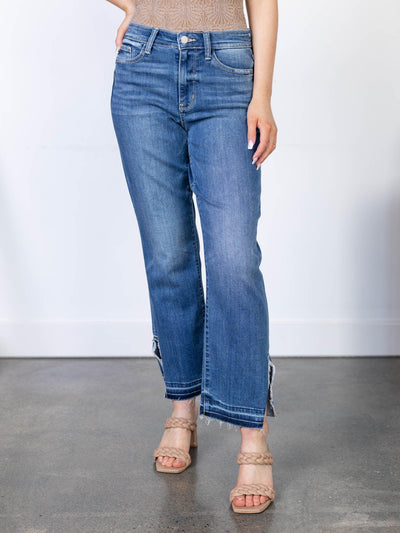 release hem denim