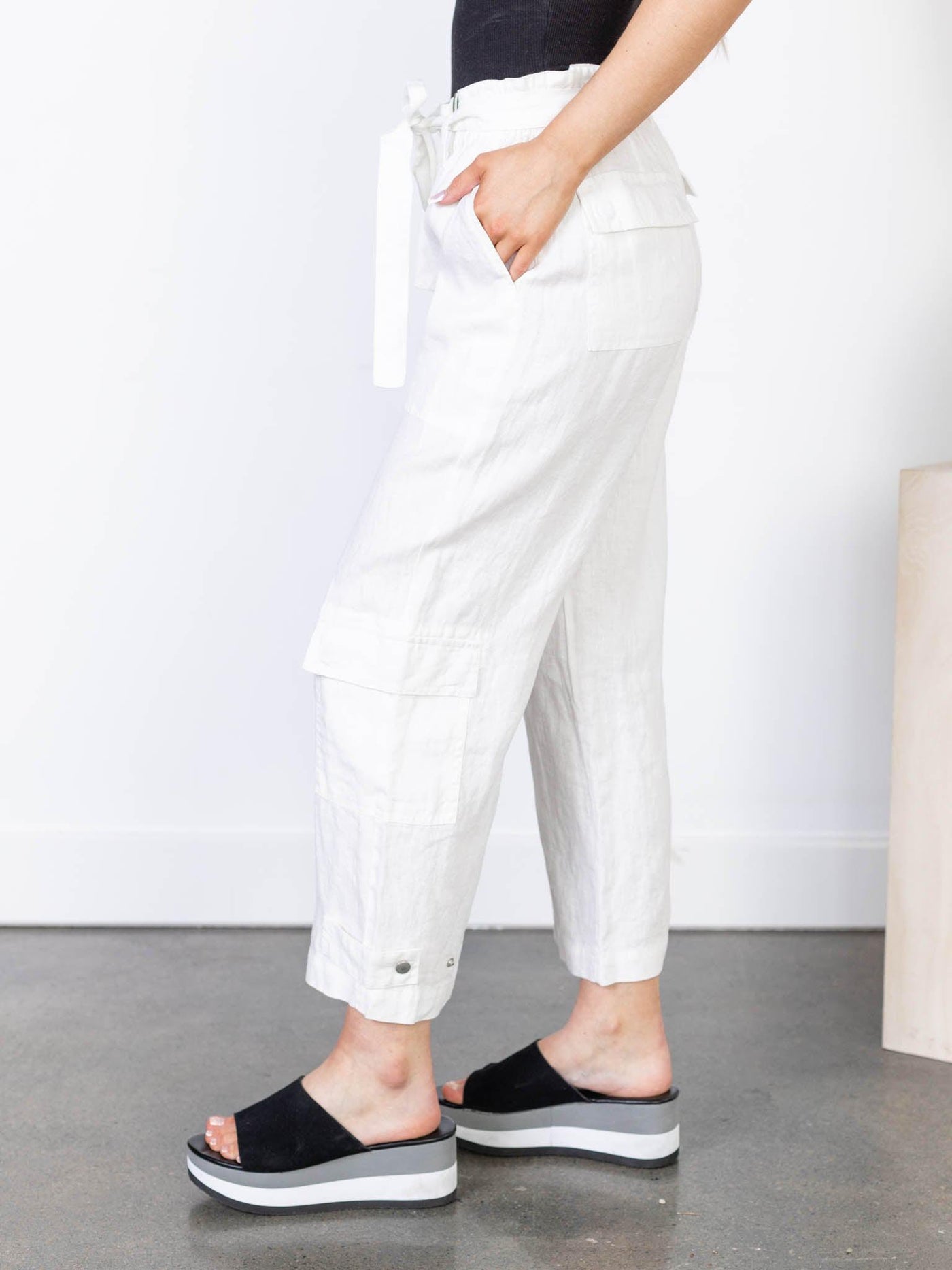 cargo cropped pants