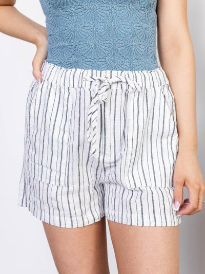 stripe shorts