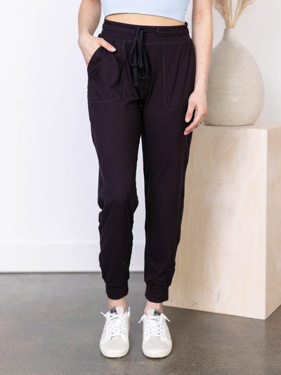 black jogger
