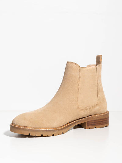 flat slip on boot