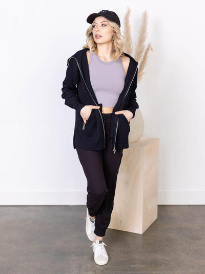 zip up cardi