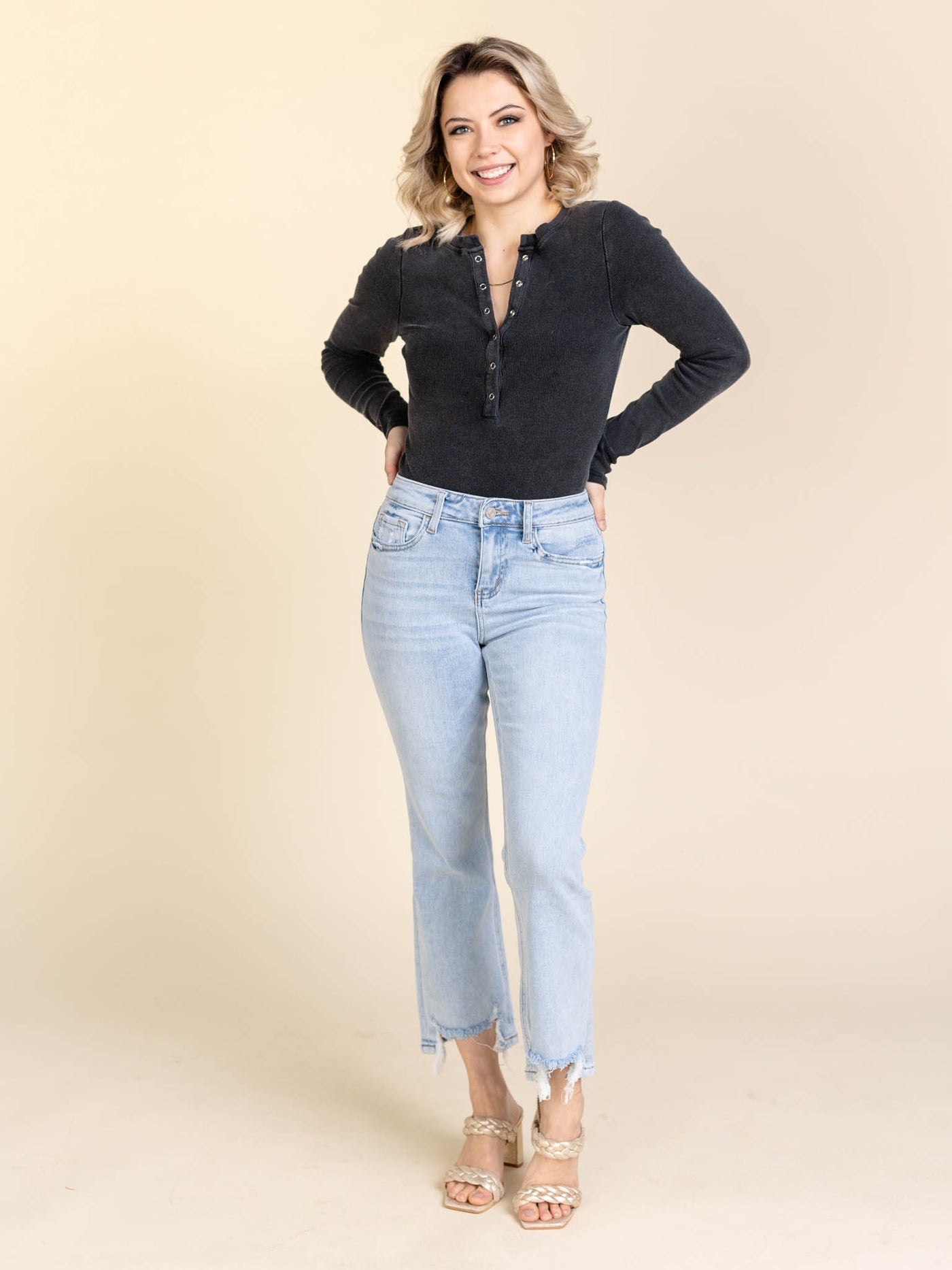 light wash denim