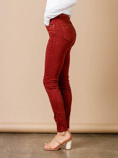 spicy colored denim