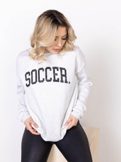 drop shoulder sweatshirt