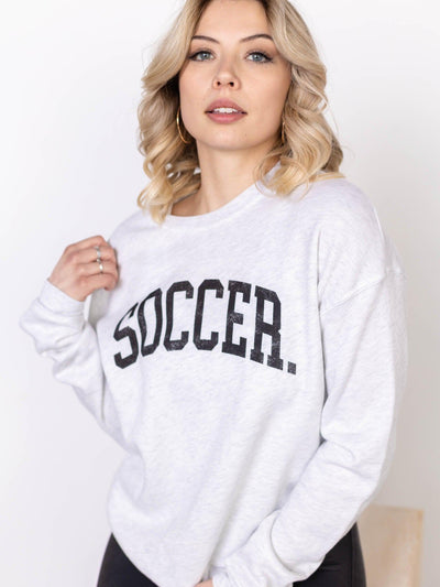 soccer sweatshirt