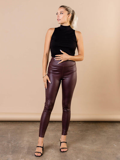 mahogany leggings