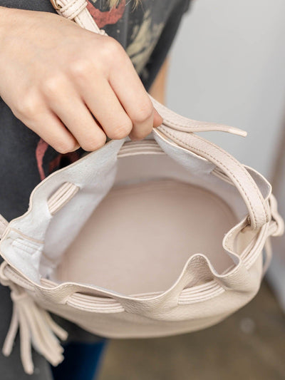 Bucket Tassel Crossbody