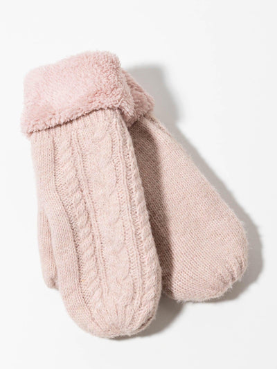 pink mittens