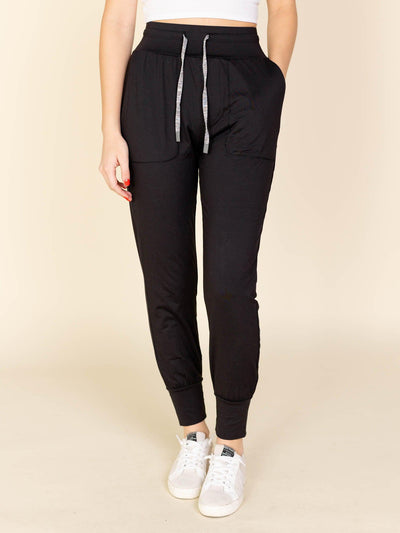 varley brand black jogger
