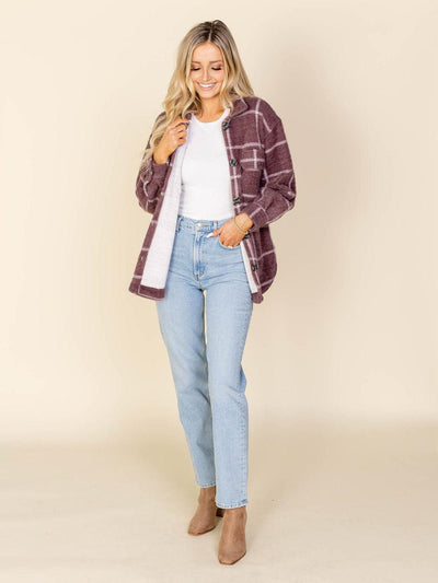tucker jacket mauve z supply