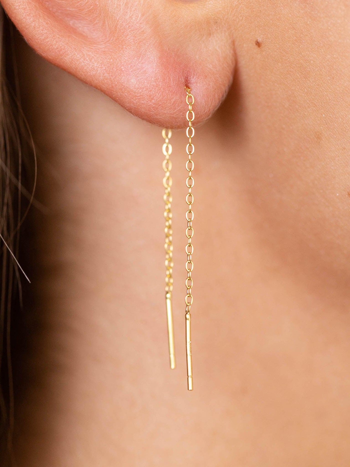 gold earring